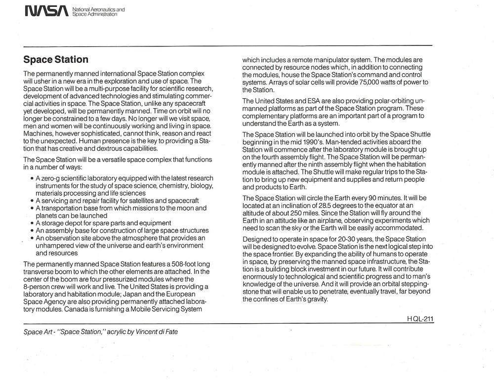 NASA - Space Station Complex. #02 NASAST