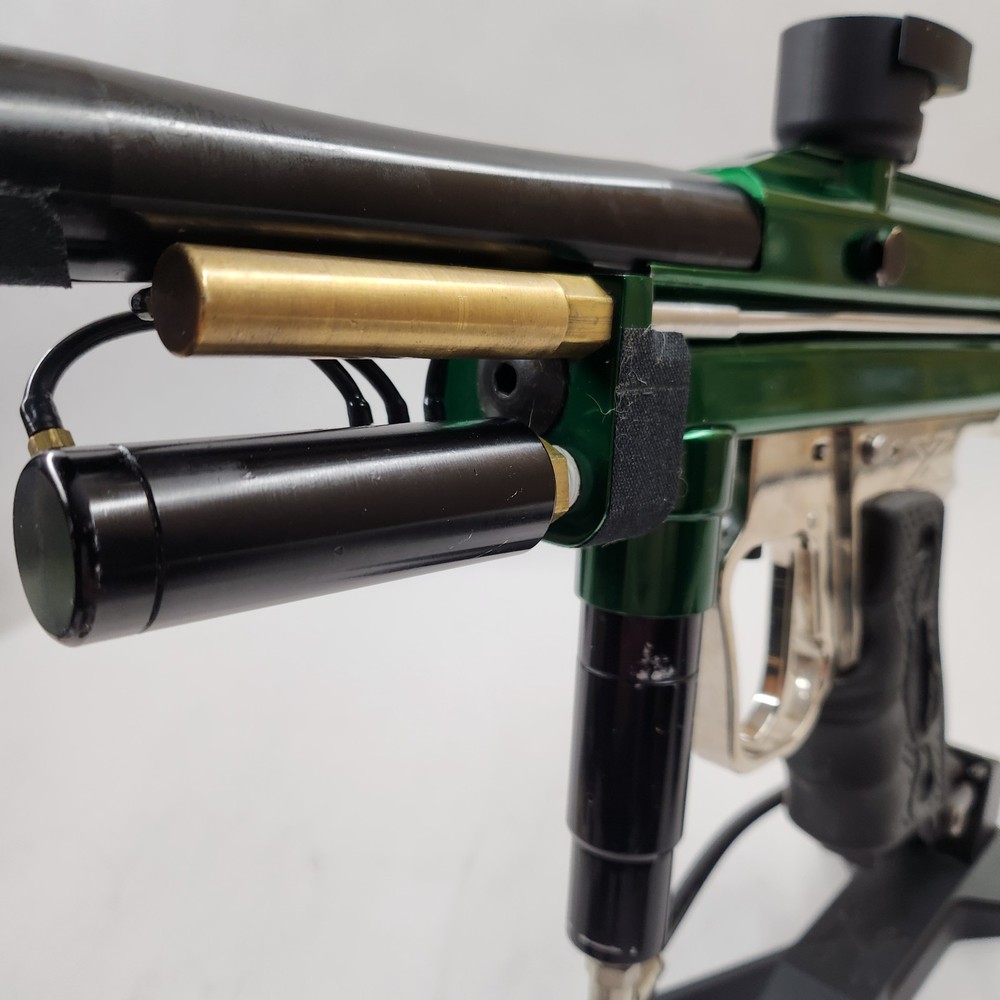 2002 WGP Vertical Feed Autococker Green Upgraded Feedneck Mod System X Shocktech
