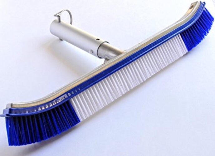 Pool Tool Holder and Organizer; Storage System for Brushes, Leaf 3 Matte Silver