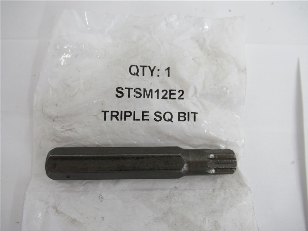 Snap-On STSM12E2 , 1/2" Drive , 12mm Triple Square Bit Driver