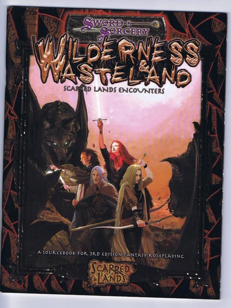 Wilderness & Wastelands (D&D Sword & Sorcery sourcebook d20 2002 White Wolf)