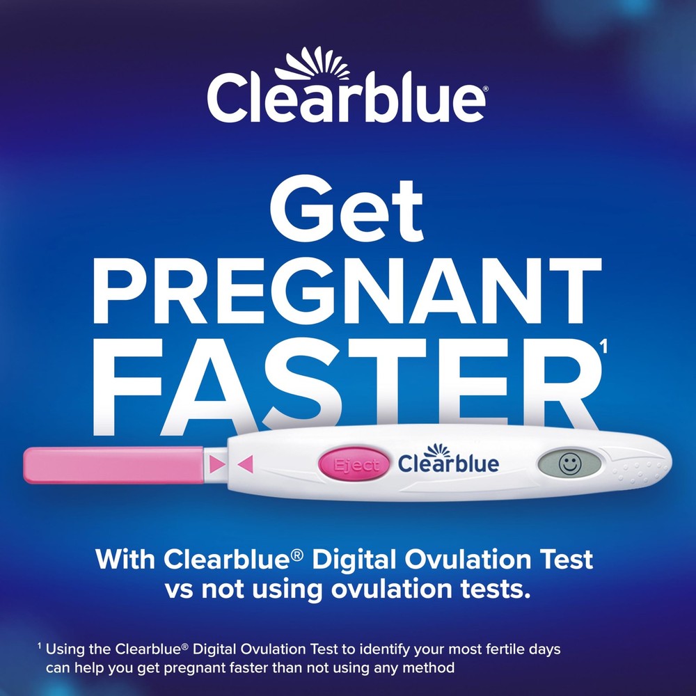 Clearblue Digital Ovulation Test, 30 Count 30 Count, White