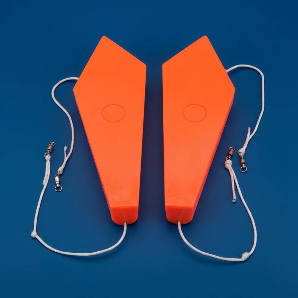 2 Pieces Surface Trolling Diver High Visibility Trolling Planer Board