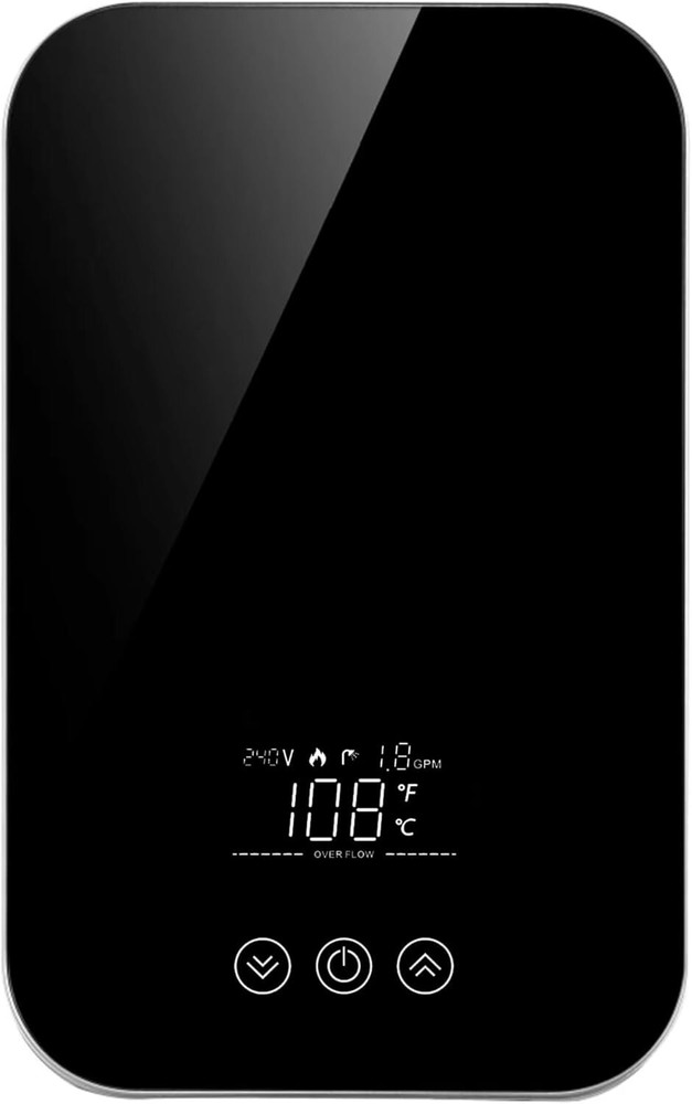 Eco Tankless Electric Water Heater 240V 13kW On-Demand Instant Hot Water Digital