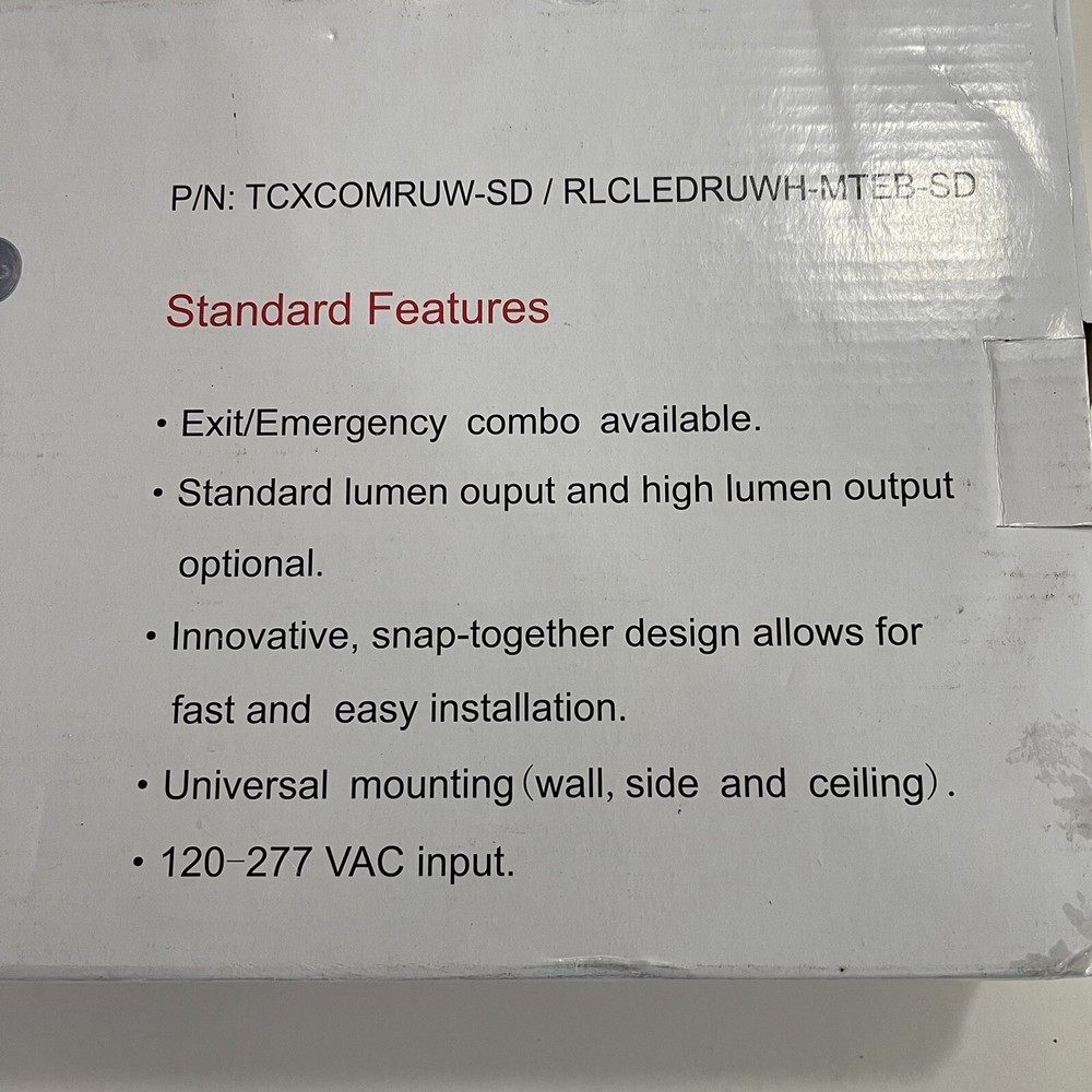 light up exit sign emergency exit sign standard lumens nob