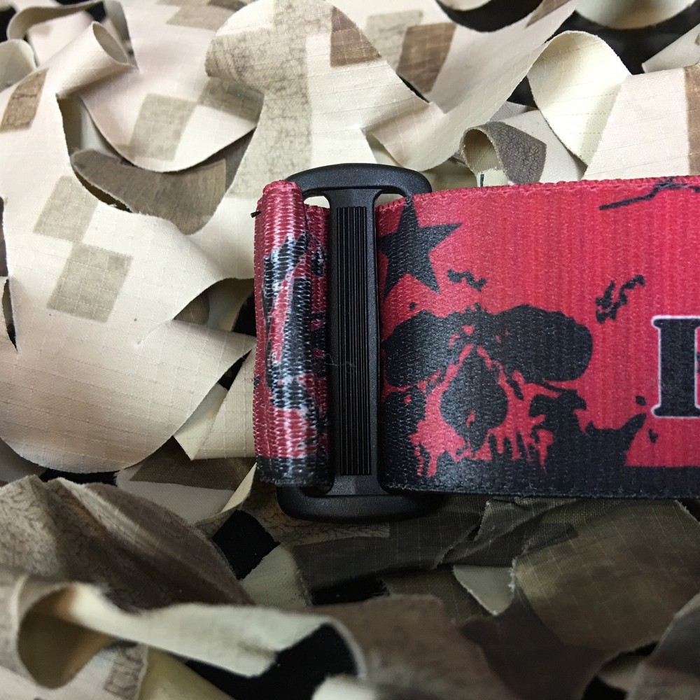 NEW KM Paintball Universal Mask Goggle Strap - 09 I Kill People