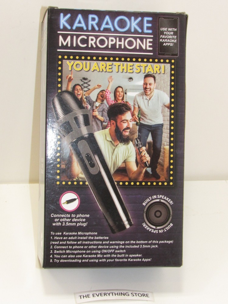 GENER8 KARAOKE MICROPHONE NEW IN PACKAGE FREE SHIP