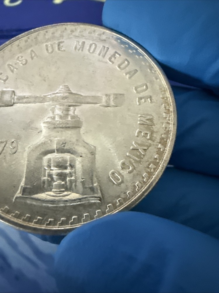 1979 casa de moneda de mexico silver coin