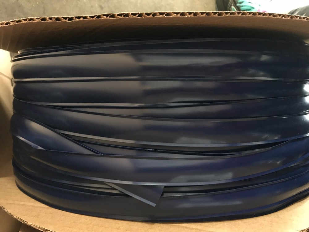 1" x 100 Ft COOL NAVY BLUE Vinyl Insert Molding Trim Screw Cover RV Boat Trailer