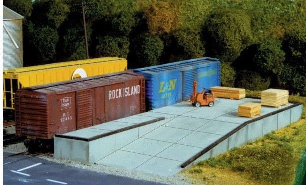 Modular Loading Docks HO 1:87 SCALE LAYOUT DIORAMA PIKESTUFF RIX 17