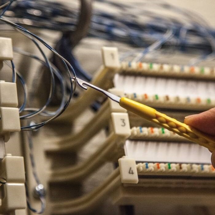 Klein Tool Cushion-Grip 110 and 66 Panel Impact Punchdown Tool Kit