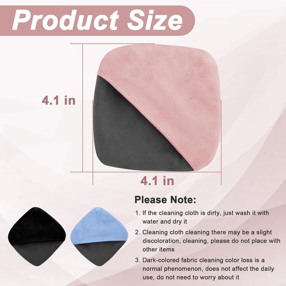 Car Screen Cleaner, 4.1''×4.1'' Microfiber Dashboard Wipes, Square Microfiber Cl