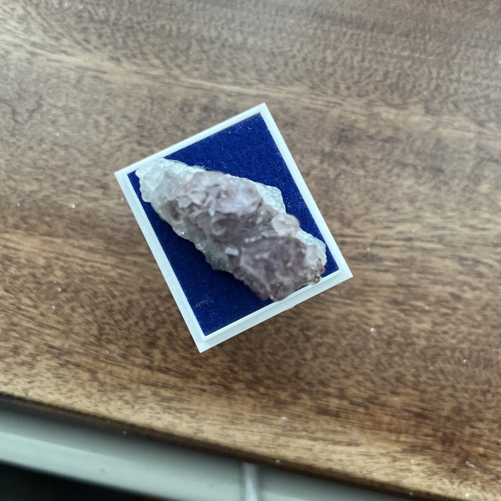 British Fossils Small Box Minerals Amethyst