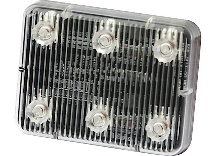 Ecco ED0004B Directional LED Stick-A-LED (6 LED) Rectangular 12-24VDC Quad