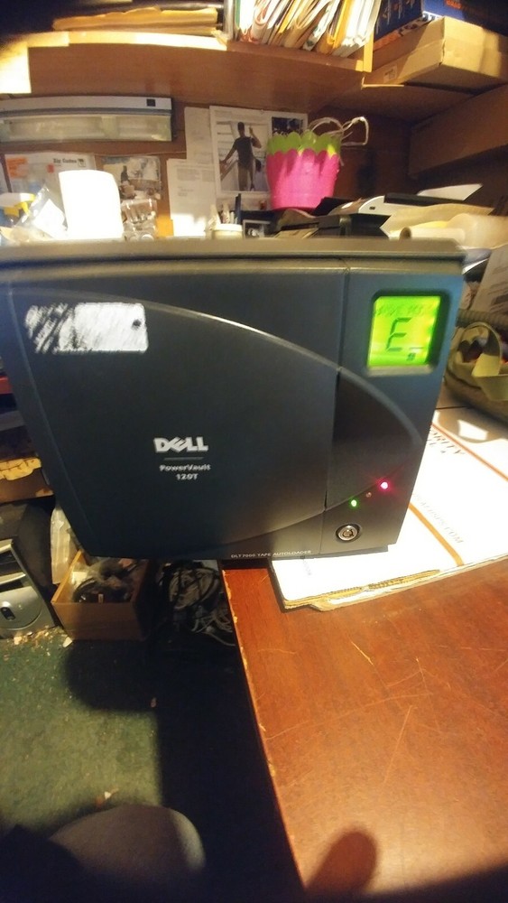 Dell, OEM FS-DLT PowerVault, DLT7000 Autoloader Tape Drive, Surplus equipment