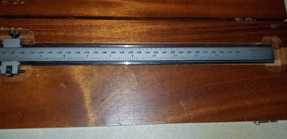 Starrett NO. 123 E&M Master Vernier Caliper 350MM