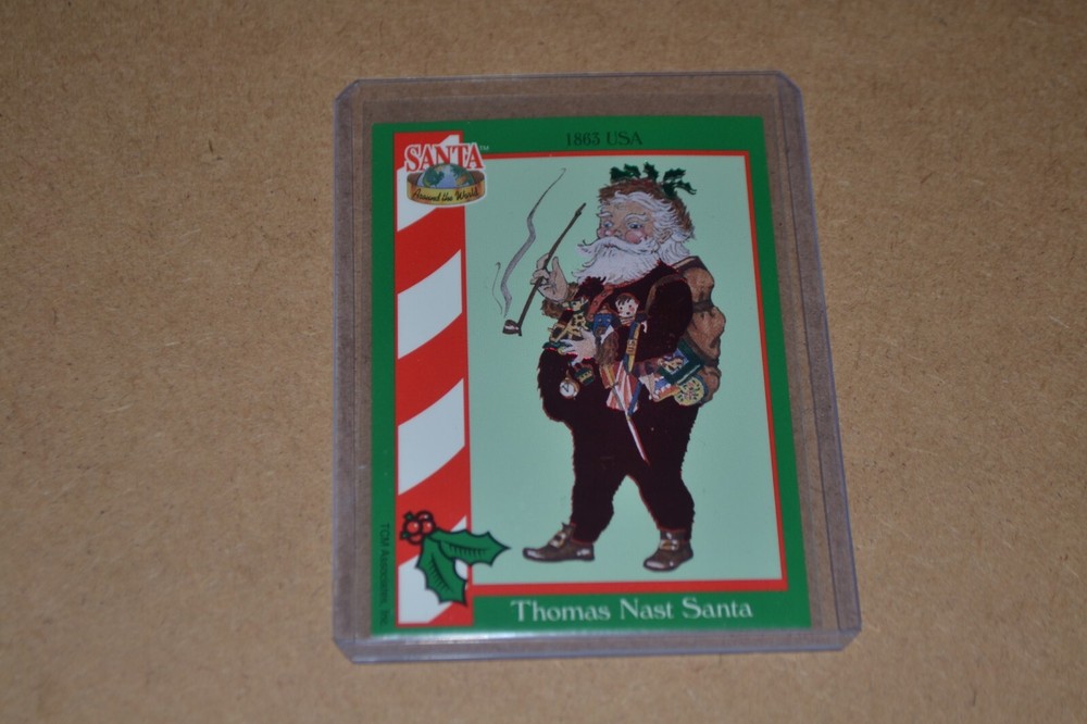 THOMAS NEST SANTA FOIL CARD