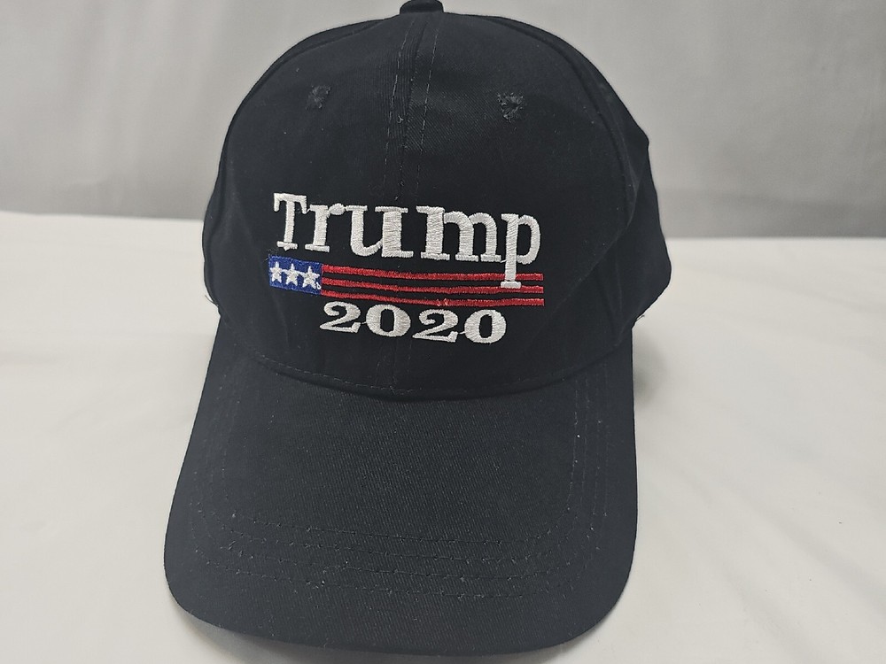 Trump 2020 Presidential Adjustable Hat Black