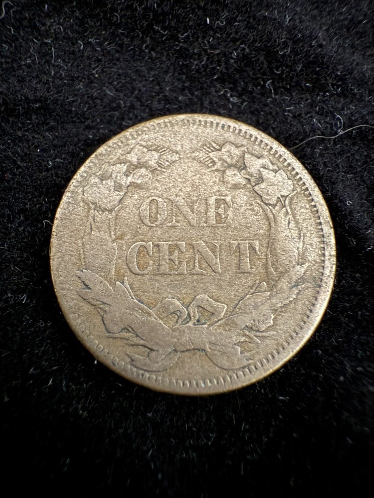 1858 large letters flying eagle cent •JL08