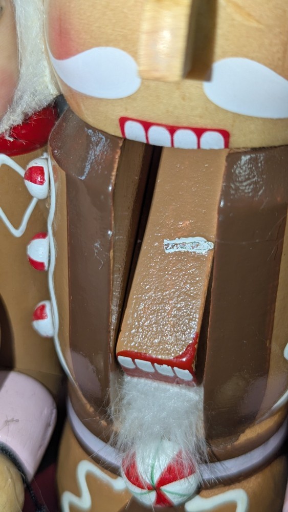 Holiday Lane 15" Gingerbread Nutcracker Macy's exclusive