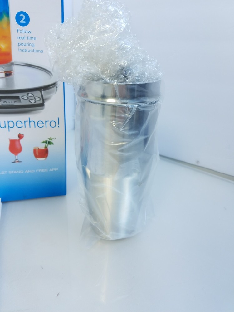 Brookstone Perfect Drink App-Controlled Smart Bartending Cocktail Scale