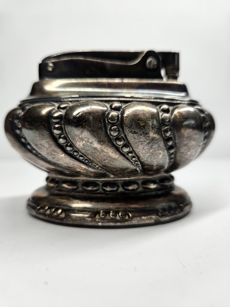 Ronson  "Crown" Silver- Plated Table Lighter.  A18