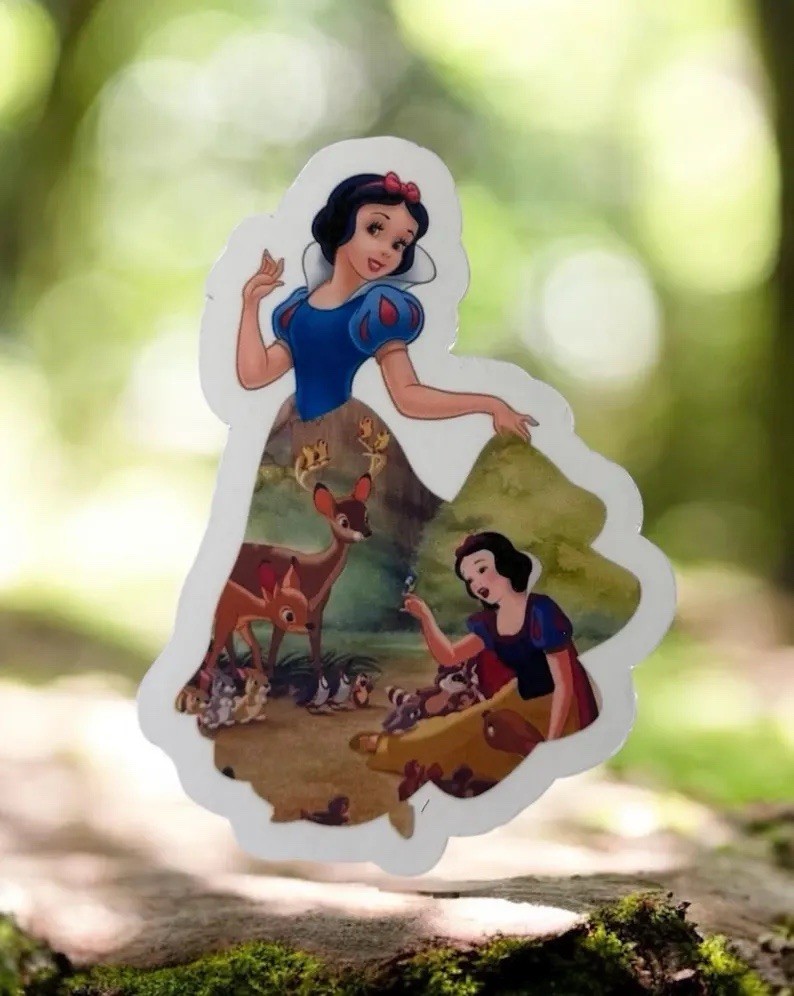 Sticker Pack | Snow White | Water Resistant | Clear