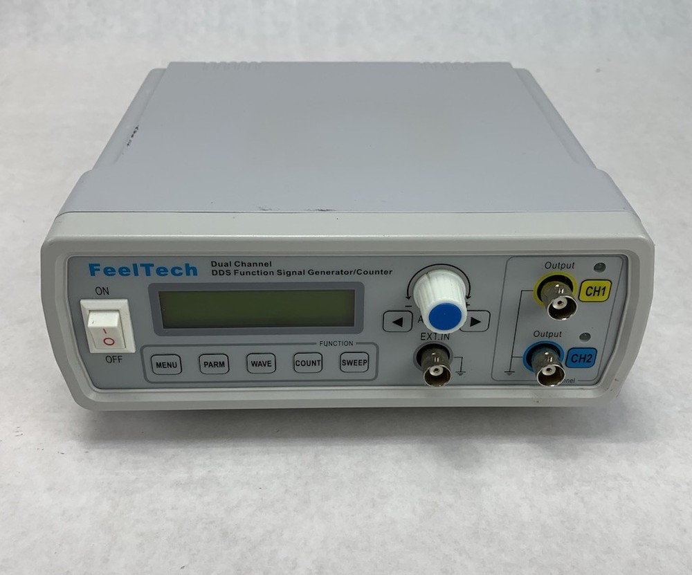FeelTech FY2200SP-2M Dual Channel DDS Function Signal Generator/Counter - Tested