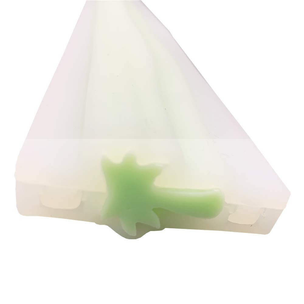 Coconut Tree Tube Column Silicone Soap Candle Mold Embed Soap Making Supplies...