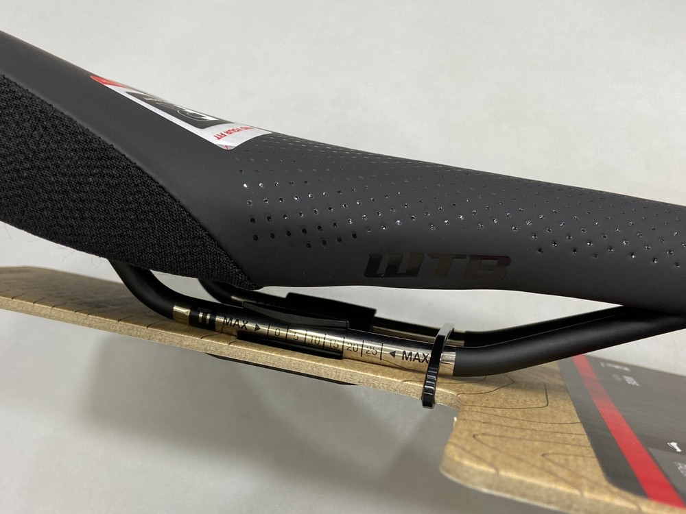 WTB Volt Wide Titanium Rail Medium Padding 150x265mm Saddle (Black)