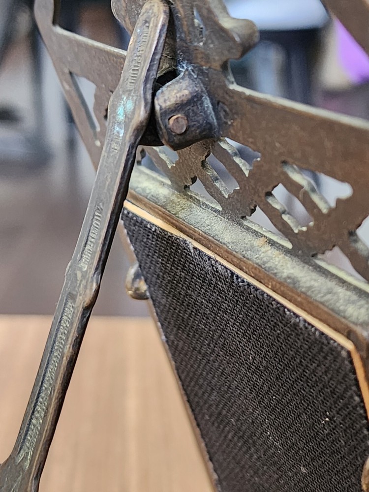 Victorian Bronze Picture Frame