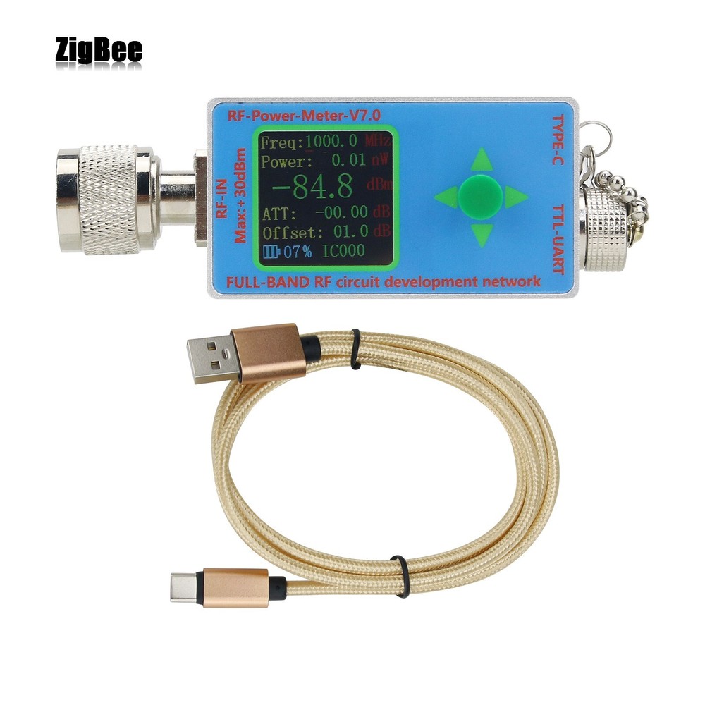 N-Type RF Power Meter V7 10GHz Type-C High Performance Full-band