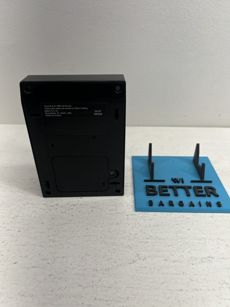 Tetris Arcade Cabinet Mini Handheld Game, Basic Fun, Tested & Works