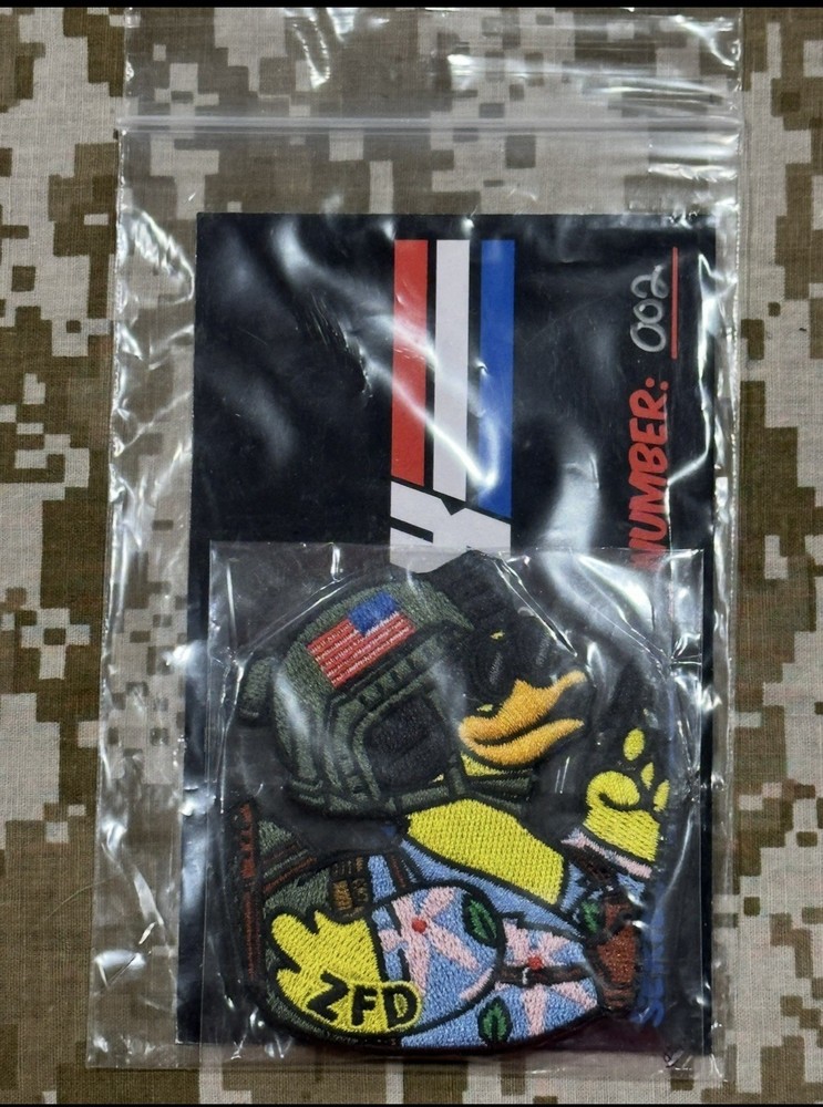 ZFD D.I. Ducks “Storm Shadow” And “Chuckles” Patches