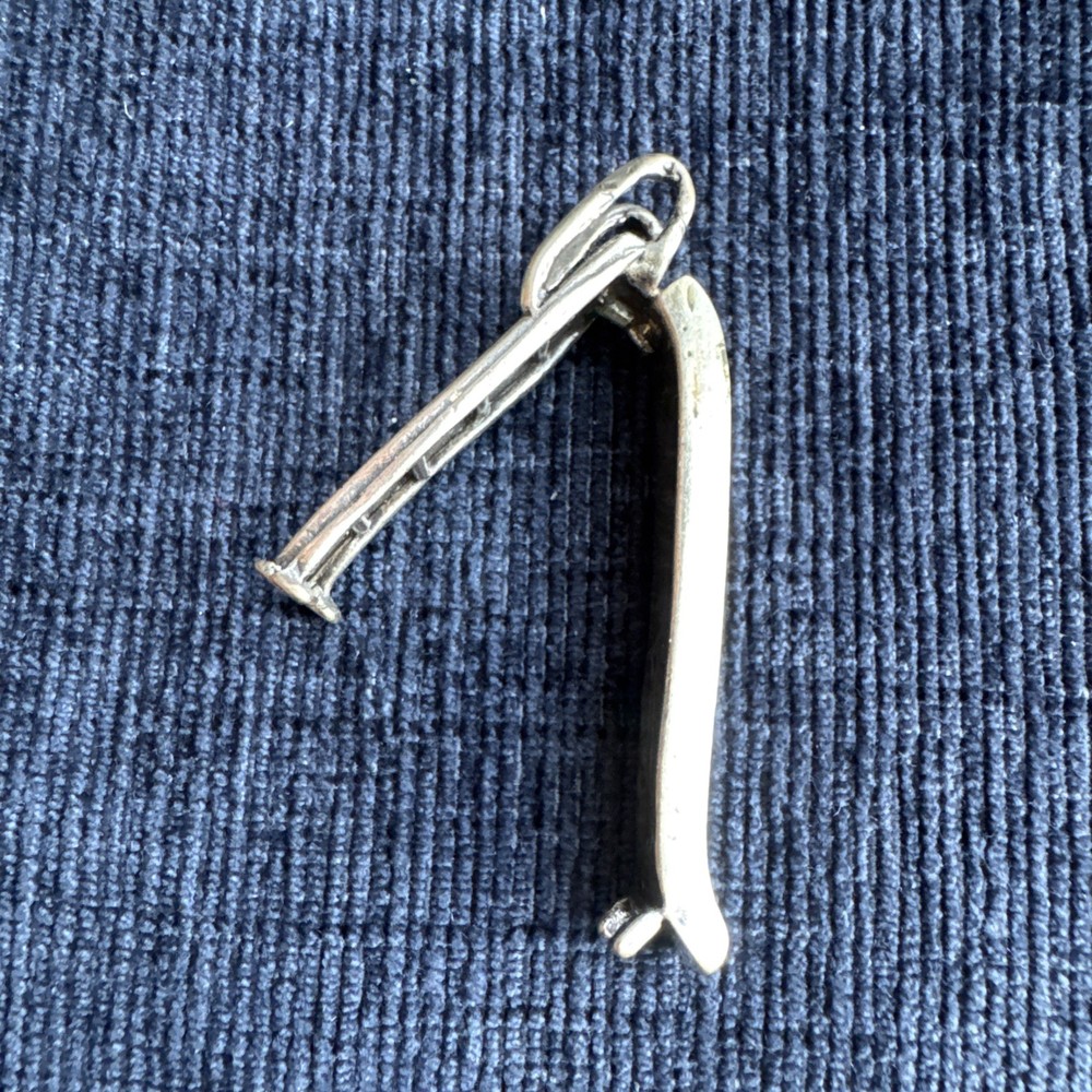 vintage sterling silver miniature slide