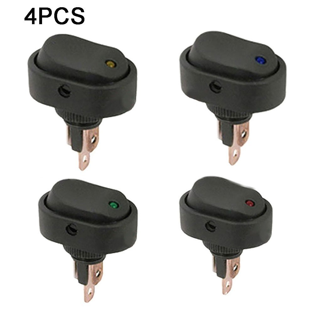 Electrical Equipment LED Switch Switch Heavy Duty Motor Boat Red LED Switch Car