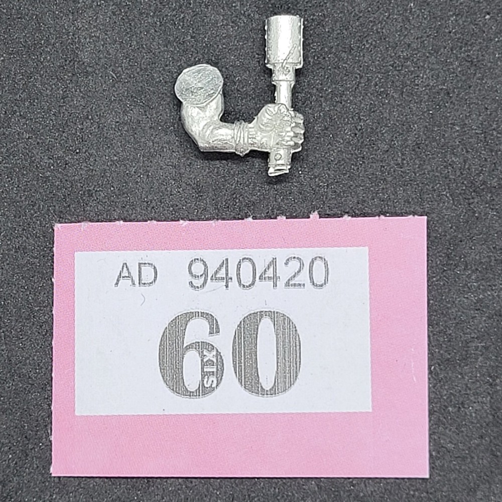 Ork Stikkbomb Left Arm Metal OOP Warhammer 40k Bit Part