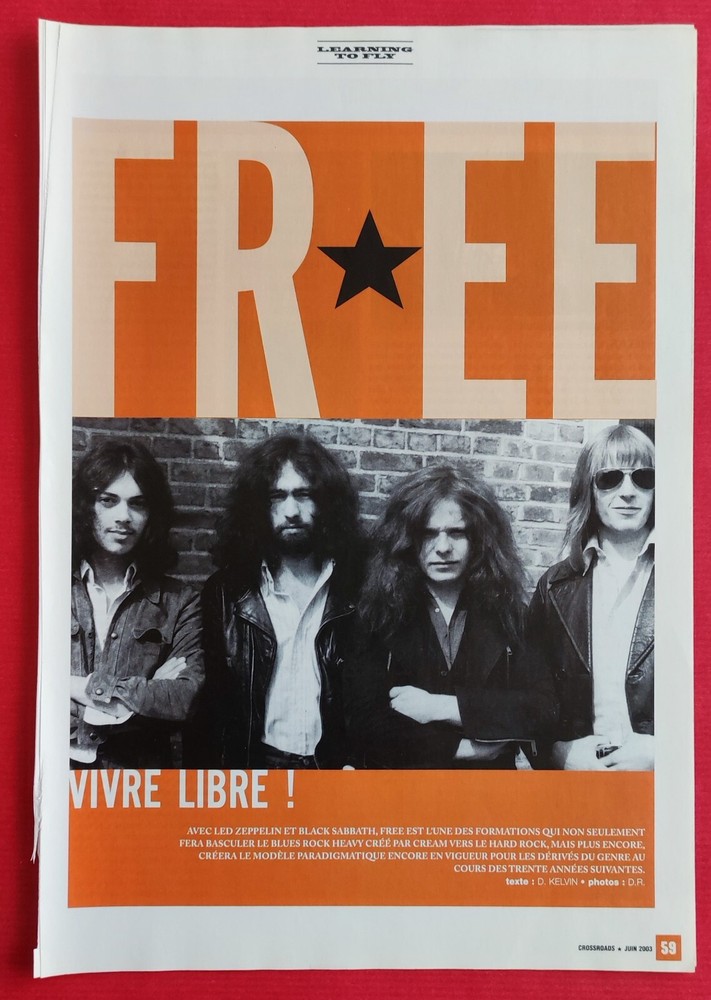 Press Article: FREE Blues Rock Group - June 2003 8 Pages