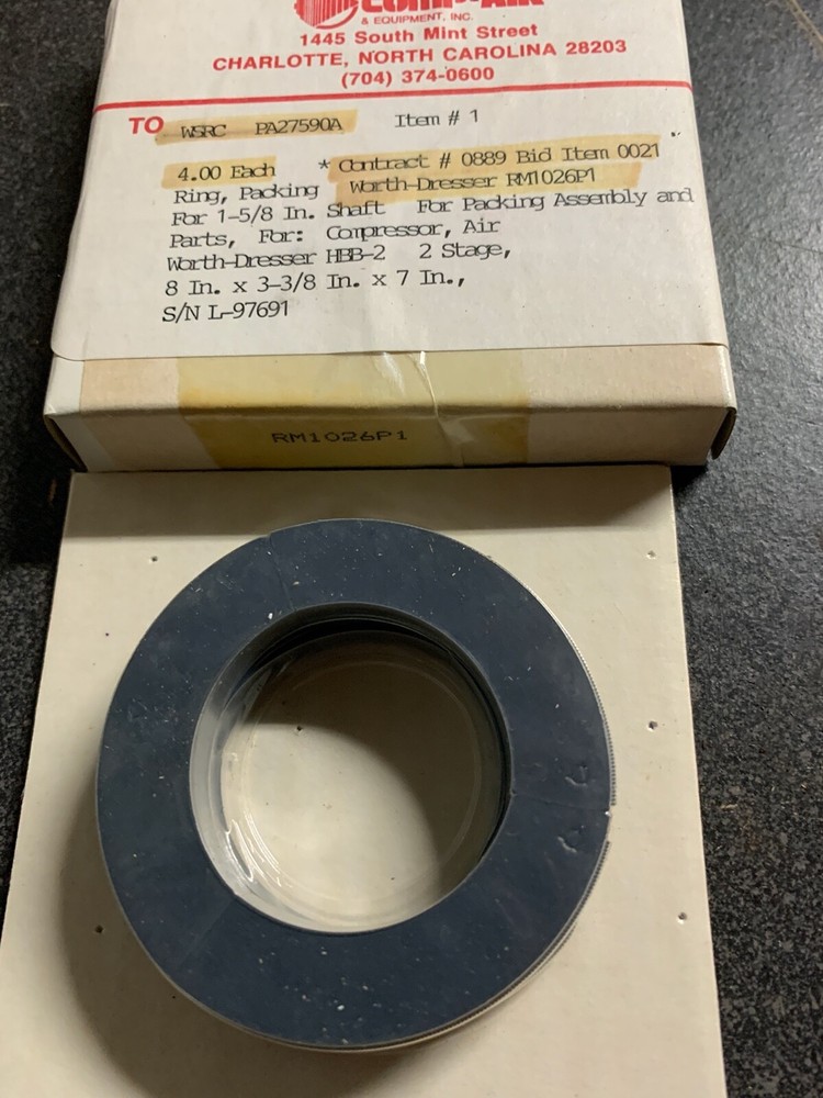 WORTH-DRESSER RING PACKING RM1026P1
