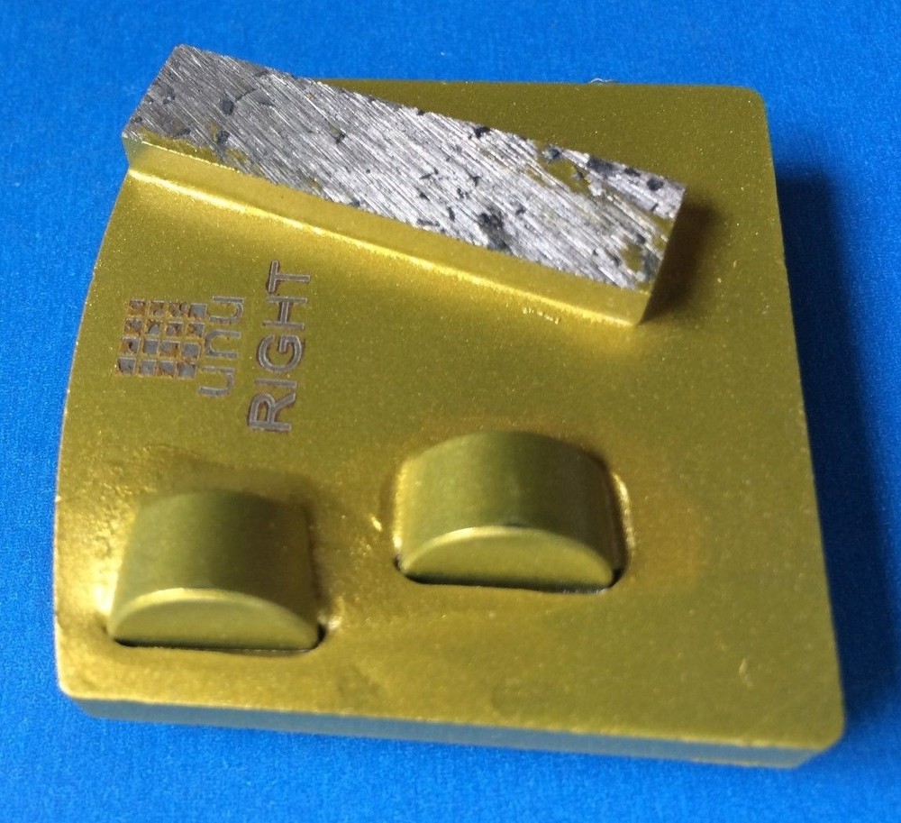 trapezoid diamond PCD tool for concrete heavy coating removal-right rotation