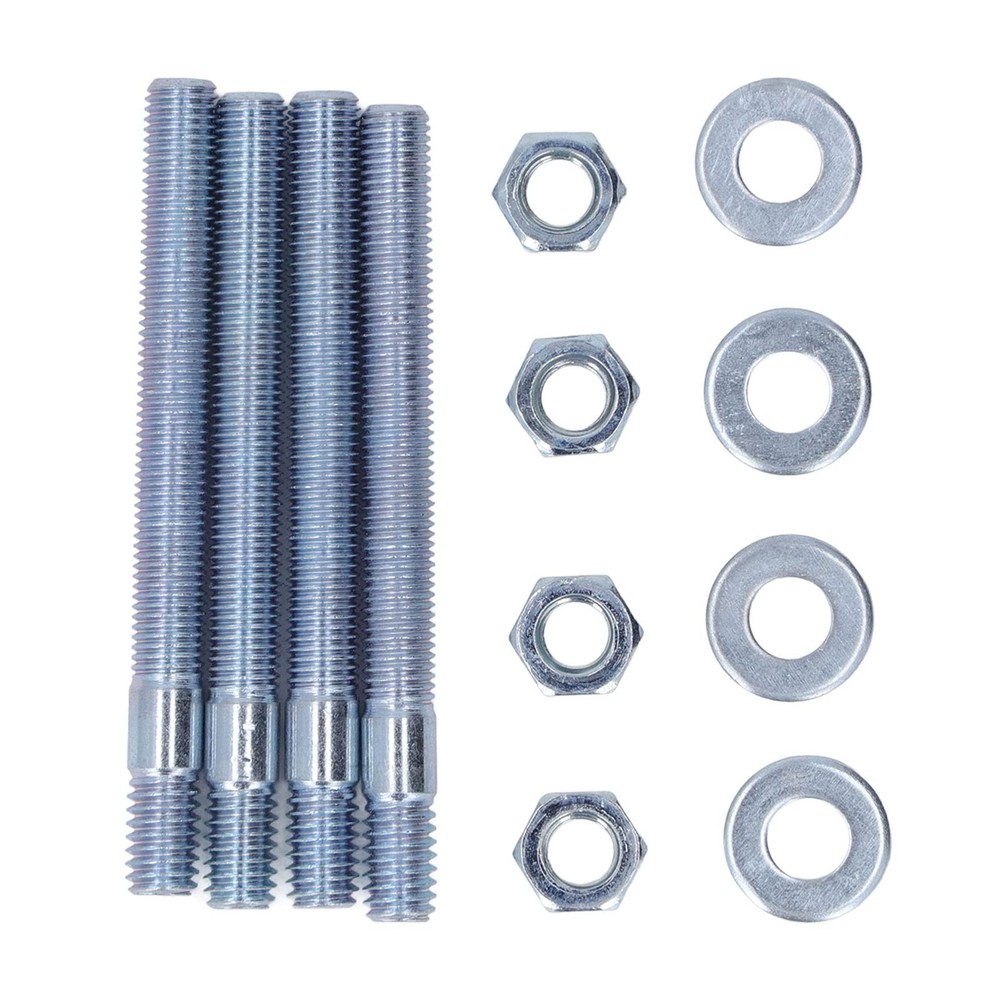 Carburetor Studs Kit, 3.5in Carburetor Studs Set Metal Carb Mounting Stud Kit...