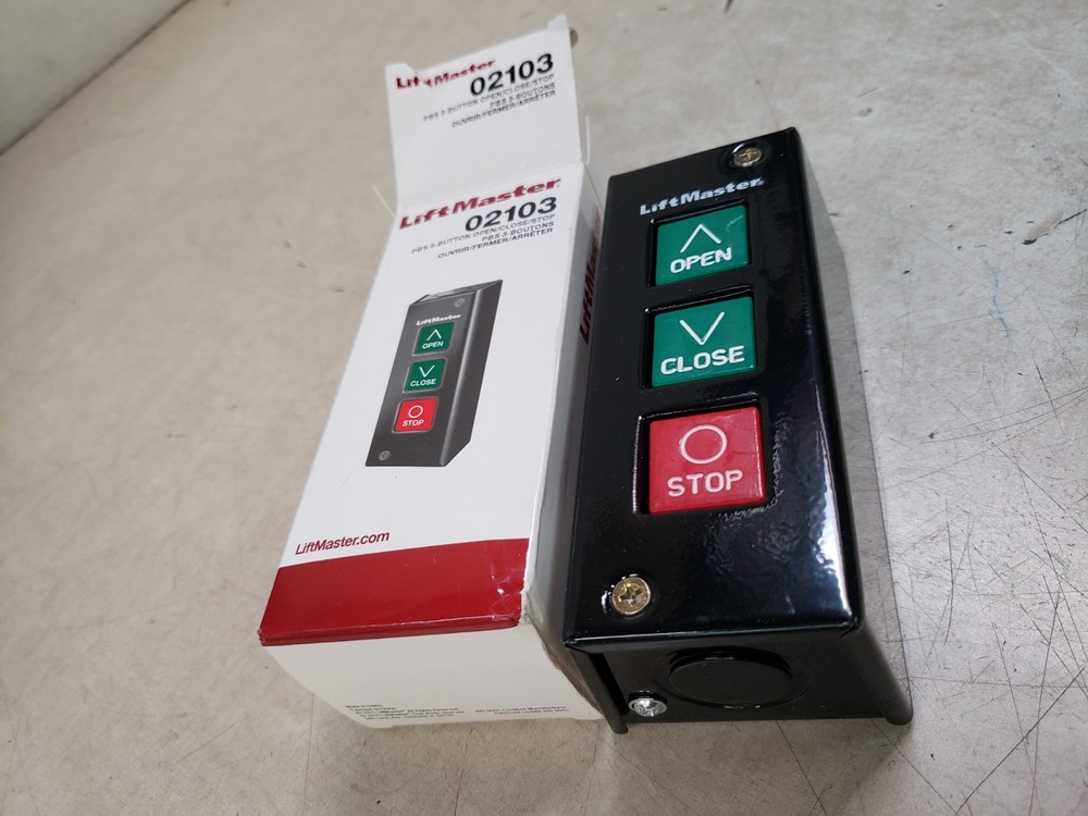 Liftmaster 02103 3-Button Indoor Surface Mount - No Maintenance Alert System