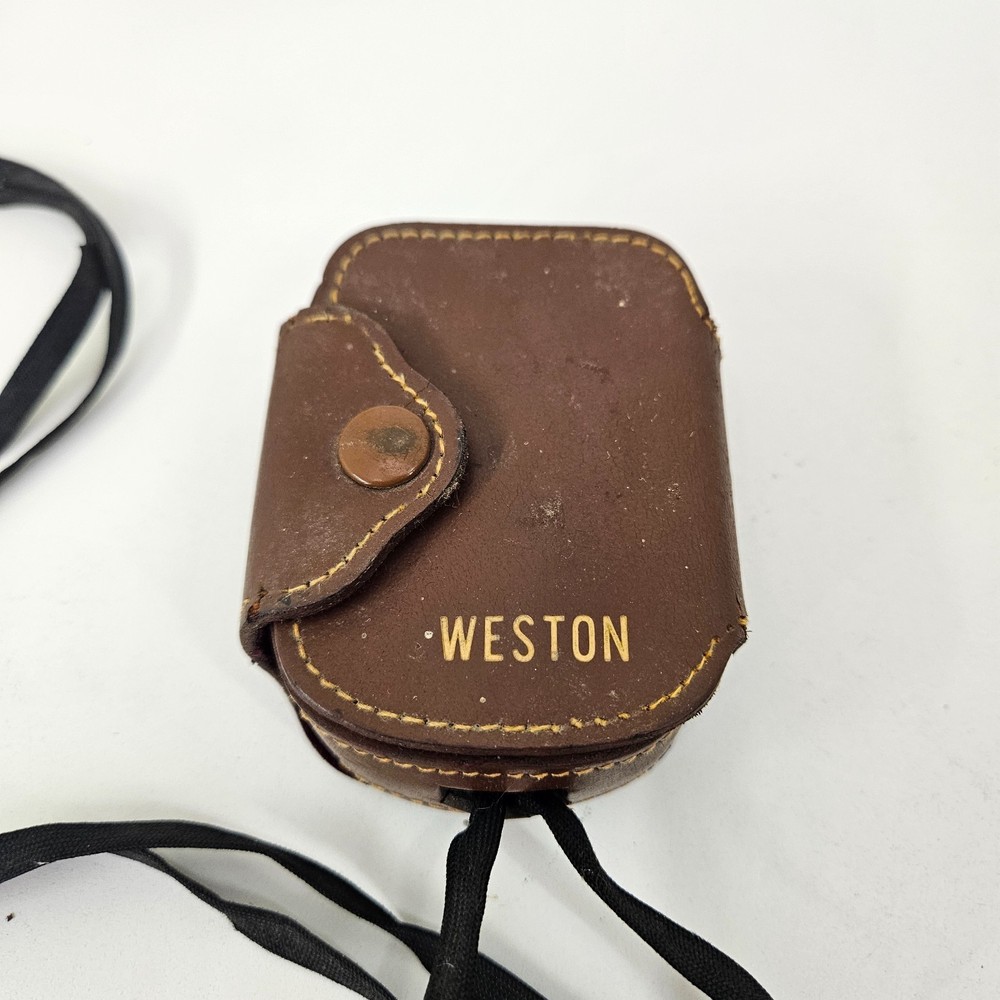 Vtg Weston Direct Reading Exposure Light Meter Model 853 w/ Original Case