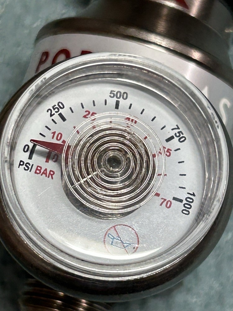 PORTAGAS 0-1000 PSI Regulator
