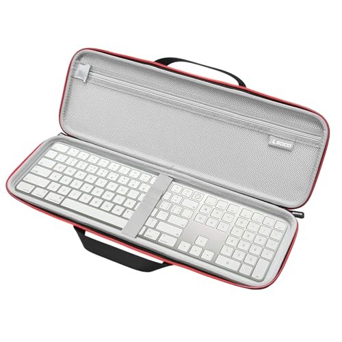 Hard Carrying Case for Apple Magic Keyboard with Numeric Keypad/Apple Black