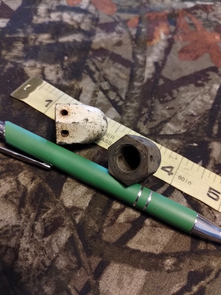 Propeller Cone Nut Mercury Lot Of 2 Plastic