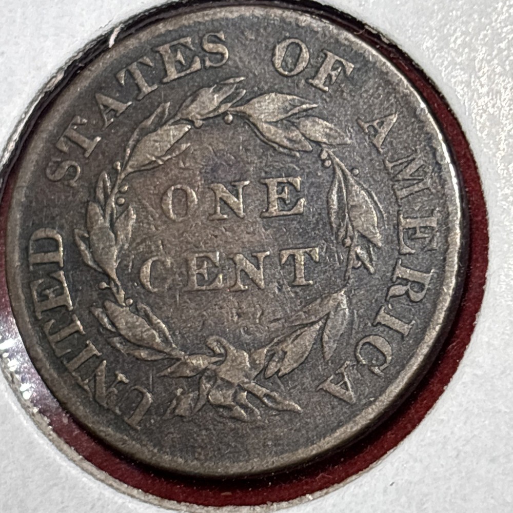 1822 1c N-7 Coronet or Matron Head Large Cent