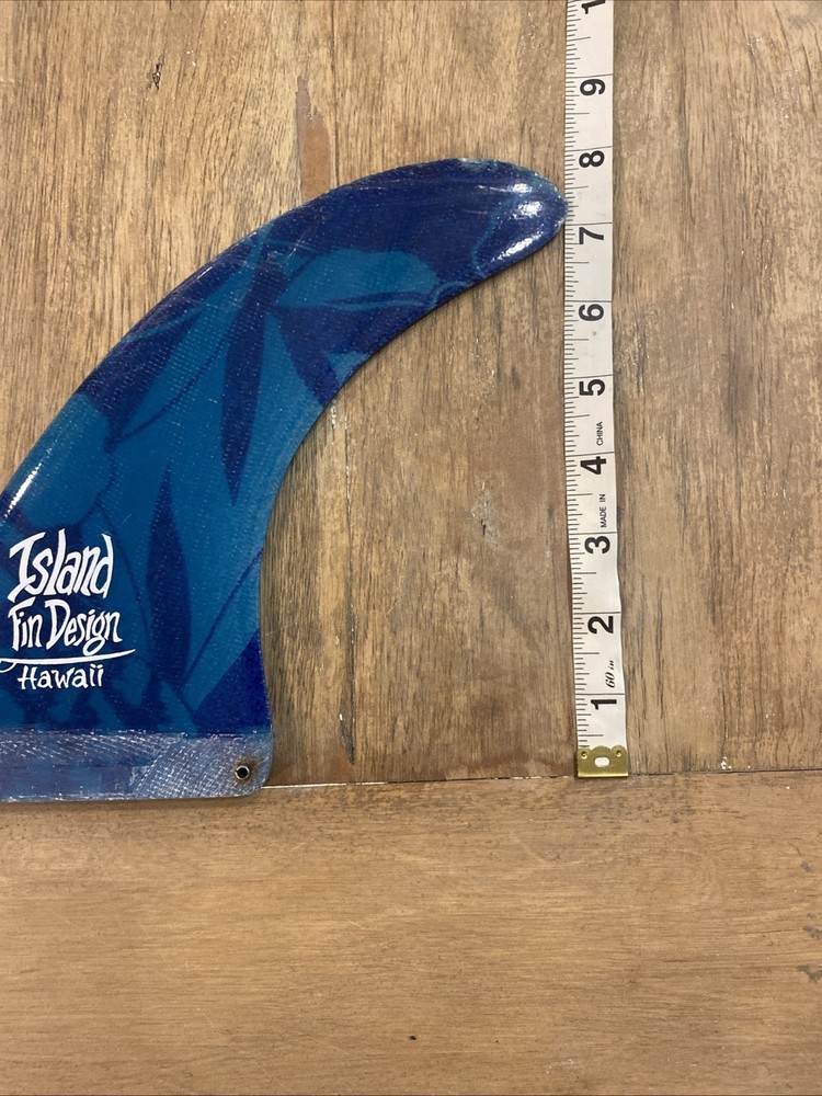 Hawaiian Floral Surfboard Fin