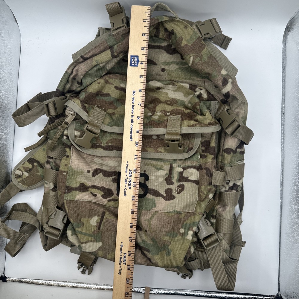USGI US MILITARY MOLLE II 3 Day Assault Pack OCP / Multicam EUC