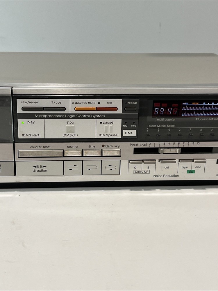 Technics RS-B78R Stereo Auto Reverse Cassette Deck RARE - Read Description